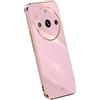 RankOne La Custodia del Telefono è Adatta per Realme 11 Pro/Realme 11 Pro+ / Realme 11 ProPlus (6.7 Inches), Case per Cellulare in Silicone con Telaio Galvanico - Viola