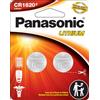 Panasonic CR1620 - Batterie a bottone al litio a lunga durata, 3,0 V, resistenti ai bambini, confezione da 2 batterie