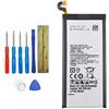 Vvsialeek EB-BG920ABE - Batteria di ricambio compatibile con Samsung Galaxy S6 G920F G920FD SAM-G920F con toolkit