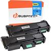 Bubprint 2 Toner compatibili con Samsung MLT-D116L Nero 3000 pagine | Per Xpress M2625D M2675FN M2825ND M2835DW M2875FD M2885FW