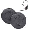 ACCOUTA Cuscinetti auricolari di ricambio Compatibile con Plantronics Blackwire C3210 C3215 C3220 C3225 Cuffia Cuscinetti per cuffie con Premium Pelle proteica e Schiuma Memory