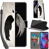 Haninsuze Cover per Xiaomi Redmi Note 7 Custodia Cover Pelle Libro Portafoglio con Porta Carte Magnetica Protezione Antiurto Cuoio Flip Case Custodia Cover per Redmi Note 7, ala