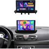 Fuluku 4+64G Android Autoradio per Renault Megane 3 2009 2010 2011 2012 2013 2014 Wireless Carplay Android Auto, 9'' IPS Touch Screen Radio con Bluetooth 5.0/GPS/Telecamera posteriore/FM/WiFi/SWC