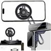 YVVV Supporto Telefono Tesla per Model 3/Y/X, Portacellulare Auto Magnetico Forte, Regolabile in Orizzontale o Verticale, Supporto Schermo Tesla, Compatibile con iPhone 17/16/15/14/13 Pro/Plus