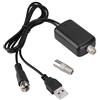 Queen.Y Amplificatore Antenna Tv 25Db Hd Amplificatore Del Segnale Interno Usb Tv Ad Alto Guadagno Canale Boost for Free Canali Locali 4K Hd 1080P Vhf Uhf