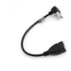 SYSTEM-S Cavo USB 2.0 Typ A (Maschio) Angolo angolata a 90 ° USB 2.0 Typ A (Femminile) 20 cm de