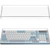 Geekria copertura tastiera, copritasti in acrilico trasparente per tastiera meccanica per computer, compatibile con RK ROYAL KLUDGE S98, AULA F99 Pro, EPOMAKER Galaxy100, Keychron Q5 Pro / Q5 Max