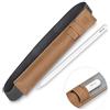 StilGut Custodia Apple Pencil Compatibile con iPad PRO 11 2020 e 2018 e iPad Air 4 in Vera Pelle, Cognac Vintage