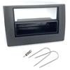 Sound Way Sound-way Kit Montaggio Autoradio, Mascherina 1 DIN, Adattatore Antenna, Chiavi di Smontaggio, compatibile con Fiat Stilo tutti i modelli