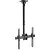 HALTERUNGSPROFI Supporto da soffitto inclinabile, girevole a 360 gradi, per TV LCD LED di Panasonic, Sony, Samsung, LG, Toshiba FullHD 4K UHD