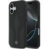 CG MOBILE Mercedes - Custodia in pelle The Move compatibile con MagSafe per iPhone 17 (nero)