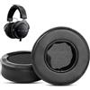 HTINDUSTRY DT1990 Cuscinetti auricolari di ricambio per Beyerdynamic DT1770 PRO/ DT1770 / DT1990/ DT1990 PRO Cuffie Cuscinetti per cuffie con Pelle proteica e memory foam