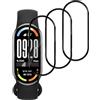 Lutree per Xiaomi Smart Band 10 Pellicola Protettiva, 3 Pezzi HD Anti Graffio Flessibile Film, 3D Piena Copertura Anti-Impronte Senza Bolle Protezione Schermo