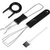 Xinjoduz 4 pezzi Keycap Puller e Switch Puller Set di strumenti universali per la pulizia della tastiera meccanica