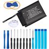 SHAWOROCE Batteria A2181 per Apple iWatch Series 5 S5 SE 44 mm A2093 A2095 3,814 V 296 mAh