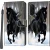 Haninsuze Cover per Samsung Galaxy A18 / A17 / A26 5G, Portafoglio PU Pelle, Cavallo | Interno TPU Antiurto, Anti-Graffio, Fessura per Schede, Supporto Stand, Design Libro, Flip