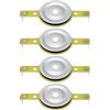 The Lord of the Tools 4pcs 25.4mm Bullet Super Tweeter Diaframma Titanio Tweeter Voice Coil Speaker Film Compatibile con PRV Audio RPTW350Ti TW350Ti