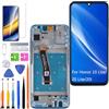 HLYGZX Display di ricambio per schermo LCD Honor 10 Lite / 20 Lite, per display Honor 20i Display Touch Digitizer Assembly Kit parti di riparazione (blu con cornice)