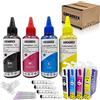 COCADEEX Kit di ricarica per inchiostro a sublimazione 603XL compatibile con stampanti Epson Expression Home XP-2100 XP-2105 XP-3100 XP-4105 XP-4100 XP-3105 Workforce WF-2830 WF-2835 WF-2850 WF-2810