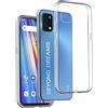 REY Cover in Gel TPU Trasparente per UMIDIGI A11, Ultra Sottile 0,33 mm, Morbido Flessibile, Custodia Silicone