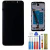 E-YIIVIIL Melphyreal Display Compatibile con Huawei Mate 10 Lite RNE-L01 RNE-L21 RNE-L23 LCD Touch Screen Nero + Cornice
