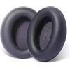 PESLNG Cuscinetti di ricambio in pelle PU professionale compatibili con Anker Soundcore Life Q30/Q35, realizzati con schiuma memory di alta qualità (Pelle proteica-blu)