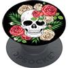 PopSockets | PopGrip | Supporto estraibile e maniglia per smartphone e tablet | Supporto per dita Basic Bitter Roses