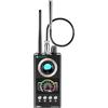 JMDHKK Rilevatore di Telecamere Nascoste e Microspie - Localizzatore di Tracker Magnetici e Segnali Wireless per Casa, Ufficio, Hotel, Auto - (Nero)