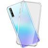 mtb more energy® Custodia Crystal Armor per Huawei P Smart S, Huawei Y8p (6.3'') - Hard PC Back & Soft Silikon Bumper - Angoli rinforzati - Trasparente - TPU PC Case Cover
