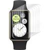 GIOPUEY Pellicola Protettiva per Honor Band 10, [6 Pezzi] Flessibile TPU Schermo Protezione Pellicola [Extra-Sottile] [Anti-graffio] - Trasparente