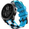 MYSNBKN Cinturino per Garmin Fenix7/Fenix 6/Fenix 6 Pro/Fenix 5/Fenix 5 Plus/Forerunner 935/945, 22mm Cinturino di Ricambio in Silicone, Braccialetto Quick-Fit