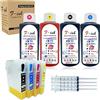 FINK Inchiostro ricaricabile T1285 e 4 flaconi da 100 ml compatibili con stampanti Stylus S22, SX125, SX130, SX235W, SX420W, SX440W, SX430W, SX425W, SX435W, SX438, SX445W, BX305F, SX230