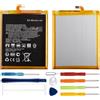 Duotipa Batteria di ricambio LZ50, 4700 mAh, compatibile con Motorola One 5G/Moto G100 5G, con kit di riparazione
