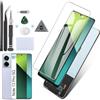 RongZy Schermo LCD per Xiaomi Redmi Note 13 PRO 5G Display Sostituzione per Xiaomi Redmi Note 13 PRO Digitizer Assembly Vetro di Ricambio Touch Screen con Strumenti(6.67, Nero)