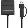 xiwai USB 3.0 Tipo-A USB-C Tipo-C Doppio connettore per MSATA SSD Docking Enclosure Cavo adattatore esterno in alluminio 5 Gbps
