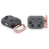 Derhom Airpods Pro 2 Custodia Protettiva in Silicone per Airpods Apple Pro e Pro 2[Design del Gamepad 3D] (Black)