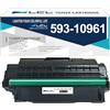 LCL 1130 Nero Alta capacità Cartucce di Toner Compatibile con Dell 1130 | 1133 593-10961 593-10962 Sostituzione per Dell 1130 1130n 1133 1135 1135n Laser Printers (1-Pack)