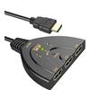 VKBAND Interruttore HDMI, 3 Porte 4K HDMI Switcher 3x1 Interruttore HDMI Splitter Pigtail Cavo Supporta Full HD 4K 1080P 3D Player
