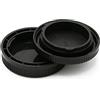 CELLONIC Contura protettiva Tappo lato posteriore Micro Four Thirds Coperchio Corpo per Panasonic Lumix DMC-G connettore MFT Coperchio Baionetta Copertura Cover Cap Micro 4/3 copriobiettivo posteriore Body Cap