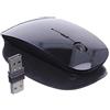 REY Mouse senza fili Mouse senza fili Slimline Mac Design con finitura nera lucida