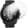 GIOPUEY Pellicola Protettiva per SUUNTO Race S 45mm, [4 Pezzi] Vetro temperato Schermo Protezione Pellicola [Copertura Completa] [Anti-graffio] - Trasparente