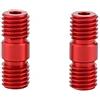 CAMVATE M12 filettatura asta di prolunga connettore (nero) per 15 mm rail Support System (2 pezzi)