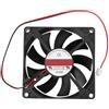Create idea Ventola grande F-8015H12BII 12V 0.35A del volume d'aria 2Pin per l'host del computer 80mm
