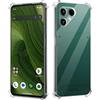 GIOPUEY Cover Compatibile con FairPhone 6, TPU Ultrasottile HD Case, Protezione del Cuscino d'Aria - Trasparente