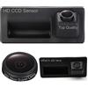 Dynavsal 1280*720 Pixel 1000TV linee Telecamera Auto Posteriore,HD Visione Notturna IR Manico Del Tronco Telecamera Retromarcia per VW Tiguan Touareg Sharan Touran Passat B5 Golf VI Variant A4 A3 A6L