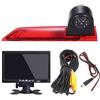 jojono HD Auto Notte viosn Retrovisore luce freno Terzo tetto Top Mount Retromarcia Telecamera inversa Angolo regolabile Compatibile con Ford Transit Custom Business MPV SUV Bus
