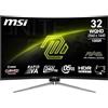 MSI MAG 325CQRXF E2 32 WQHD Monitor da gioco curvo - Pannello VA veloce 1000R 2560 x 1440, 240 Hz - 05 ms (GtG, Min), sincronizzazione adattiva - DP 14a, HDMI 20b CEC, USB Type-C (DP alt w - 15 W PD
