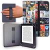 ANVAL Custodia per eReader eBook da 6 Pollici - Kobo, Woxter, Tagus, BQ, Energy, SPC, Inves, Papyre, Wolder, Nolim - 6 Universale - Elastico (Cine)