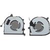 Garsent Ventola di Raffreddamento GPU CPU per Laptop, per XPS 15 9570 XPS 15 7590 Precision 5530 5540 Series CPU GPU Cooler, Ventola di Raffreddamento per Notebook a 4 Pin,