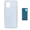 Senza Marchio (KIT) Copri Batteria + biadesivo compatibile con XIAOMI Mi 10 LITE 5G / M2002J9E M2002J9G Ricambio Vetro Posteriore Back Cover Retro Scocca + adesivo (Prism white)